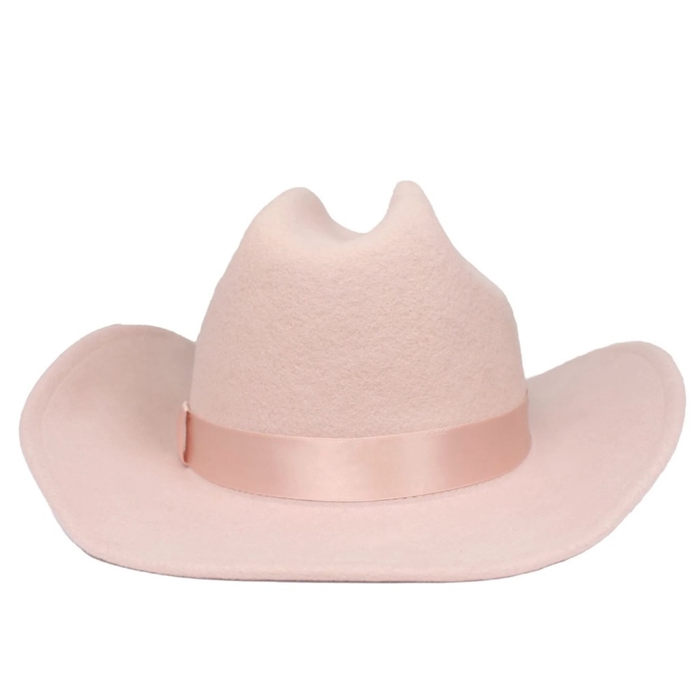 Marcus Adler Pink Felt Cowboy Hat